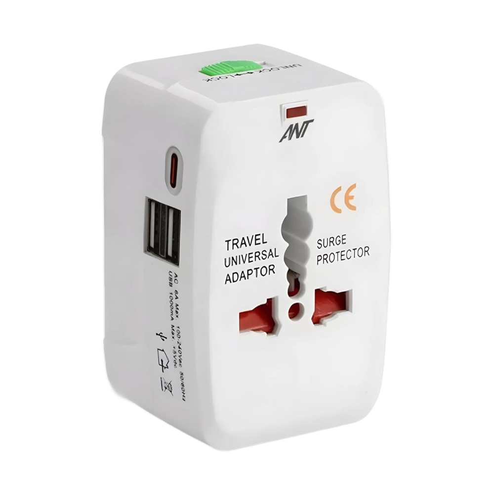 Ant International Power Plug USB To Type-C Amigo 201 (White) view 2